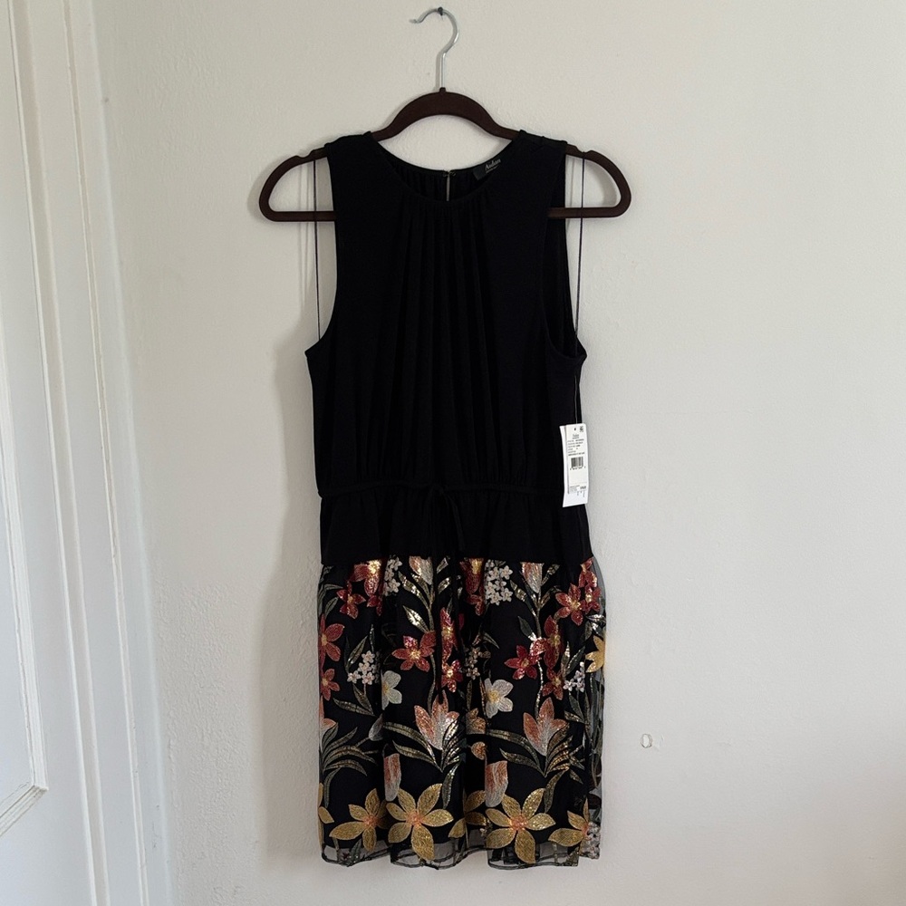 NWT Aidan Mattox Elegant Black Dress